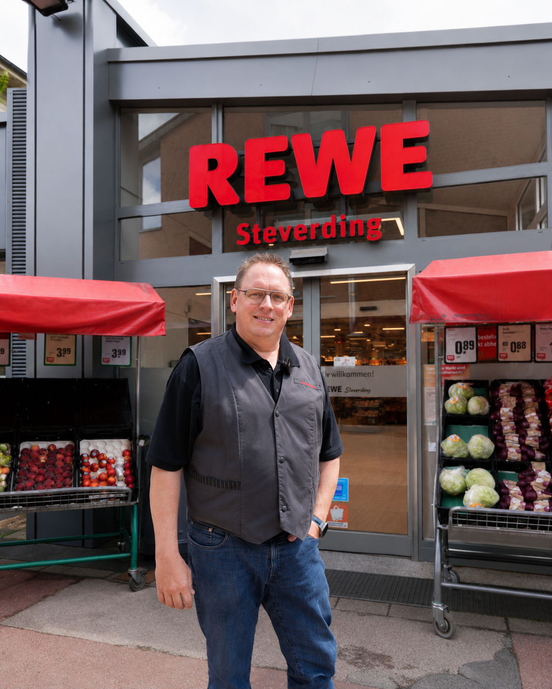 Christoph Steverding, Inhaber REWE Steverding Rhede